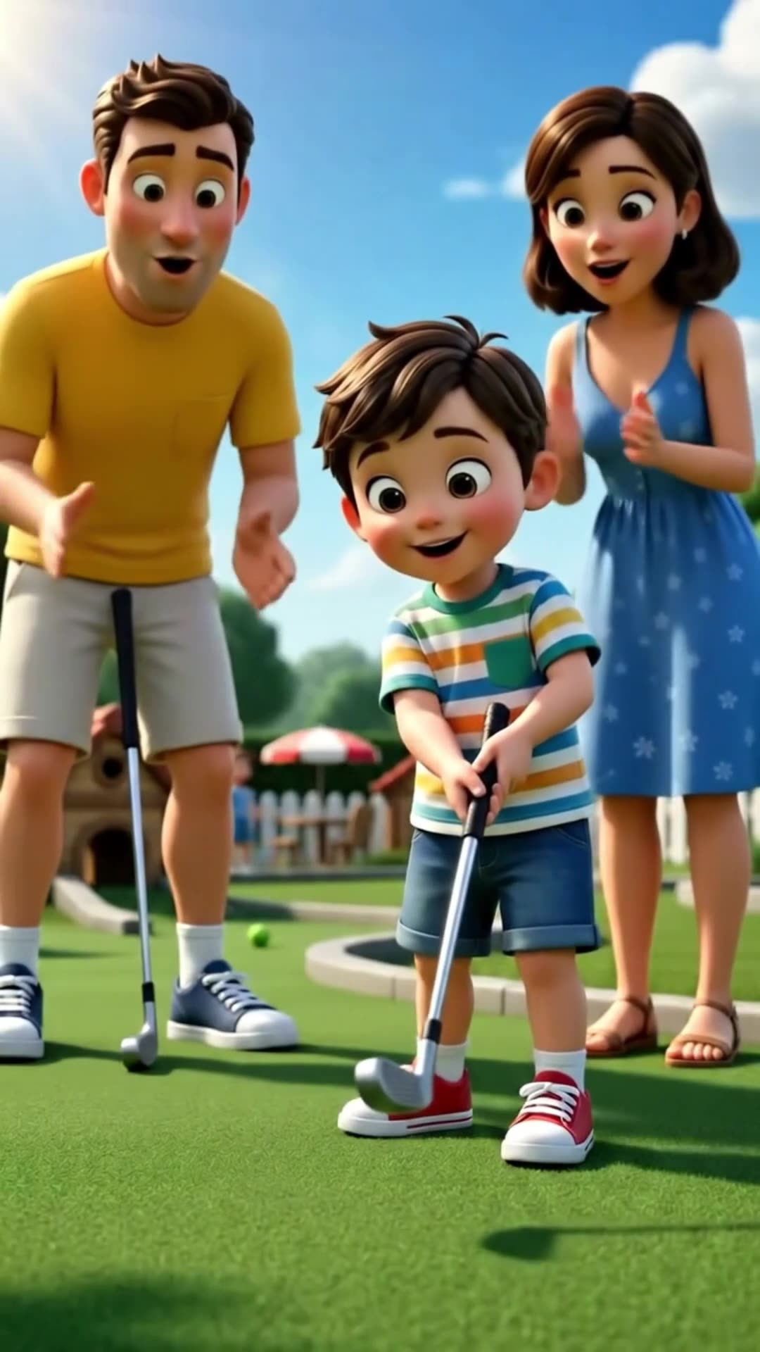 KI-Video Minigolf Chiemsee